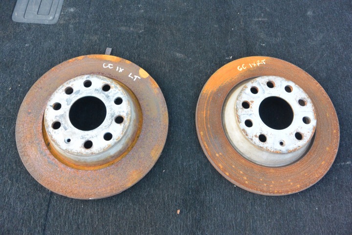 BREMSSCHEIBE BREMSEN HECK LINKS RECHTS PASSAT CC KPL