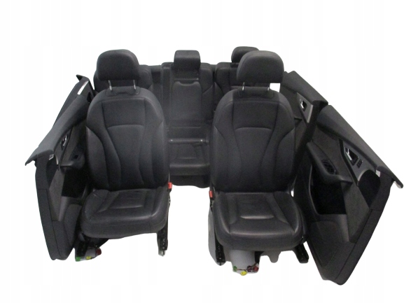 Habillage revêtement panneau intérieur porte Cuir, en cuir Sièges Audi Q7 4M0 7os