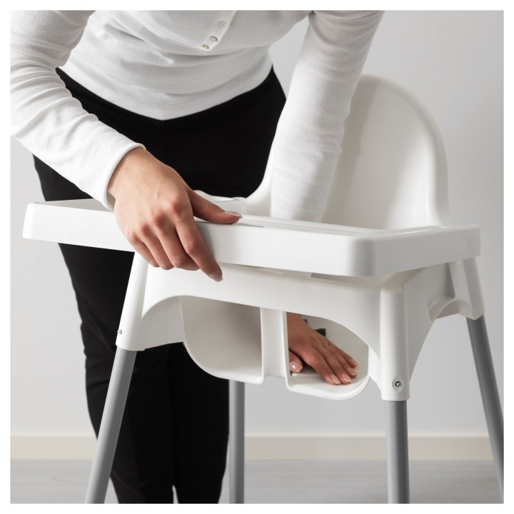 IKEA ANTILOP стільчик для годування дитини + ремені — фото 4