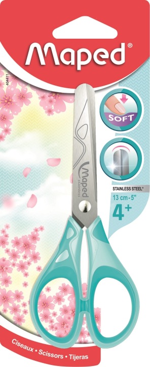 Ножиці essentials pastel soft 13 см maped