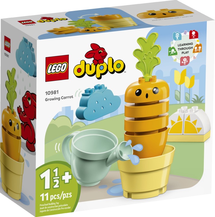 LEGO DUPLO Зростаюча морквинка 10981 18 міс.+ 11 ел.