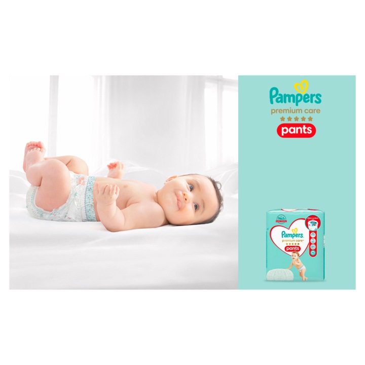 PAMPERS Premium Care Штани Трусики-підгузки Розмір 7 27 шт. 15 кг+ — фото 6
