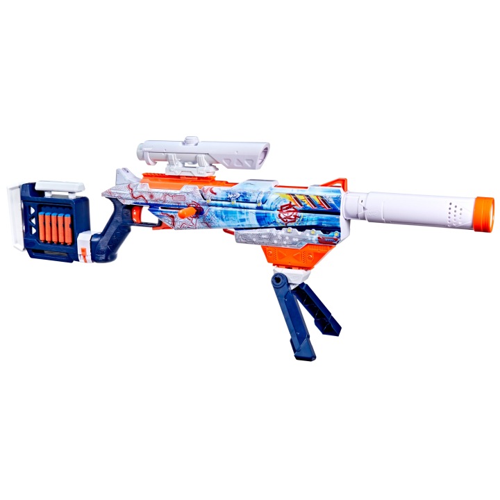 NERF LOADOUT бластер пускова установка ARCTIC ZEROSTRIKER 24 стрілки HASBRO G1763 — фото 12