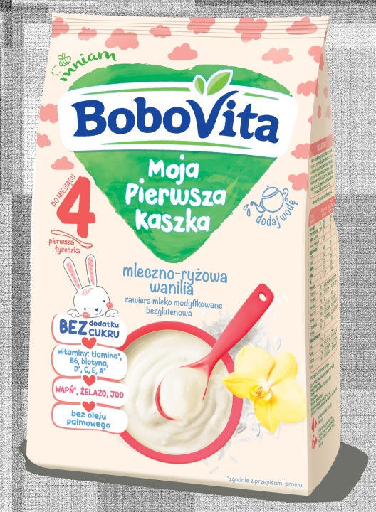 BoboVita Кашка молочно-рисова ваніль 230 г — фото 3