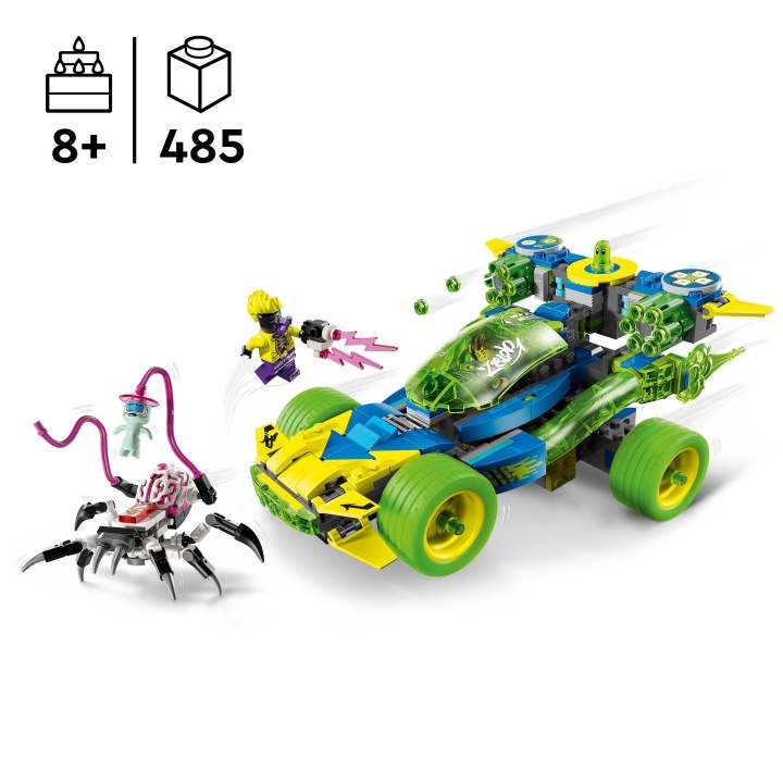 Набір LEGO DREAMZzz Автомобіль гоночний Mateo і Z-Bloba 485 елементів — фото 4