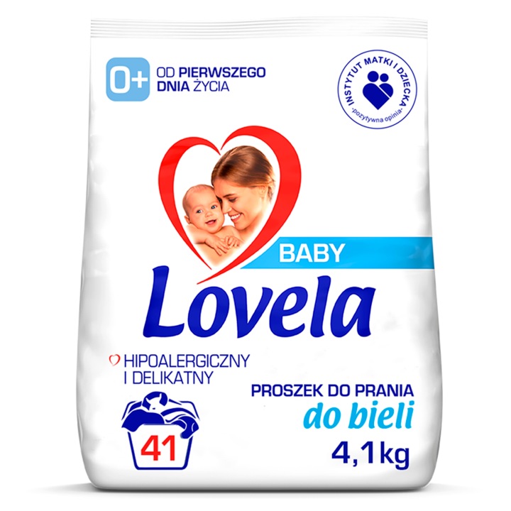 Lovela BABY Гіпоалергенний Порошок для Прання Білих Білого для Дітей 4,1 кг — фото 2
