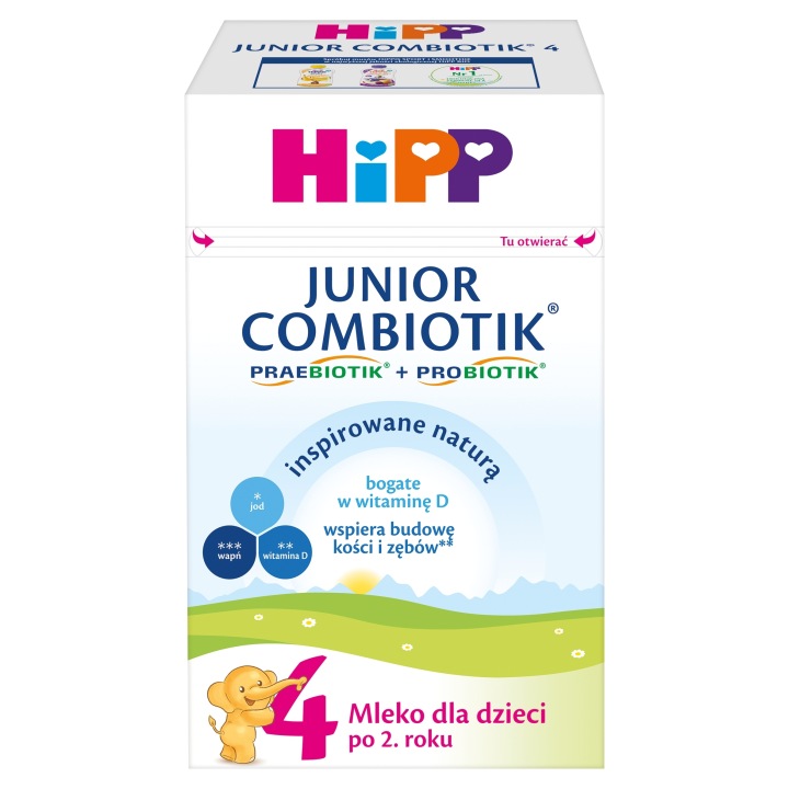 HIPP 4 біо COMBIOTIK молоко для дітей після 2r. 550 г — фото 8
