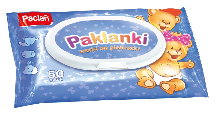 Paclan Мішечки на підгузки ароматні 50 шт. — фото 3