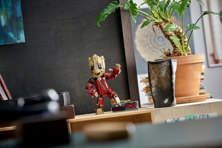 Набір деталей LEGO Super Heroes Marvel Groot в костюмі Руйнівник 76341 — фото 9