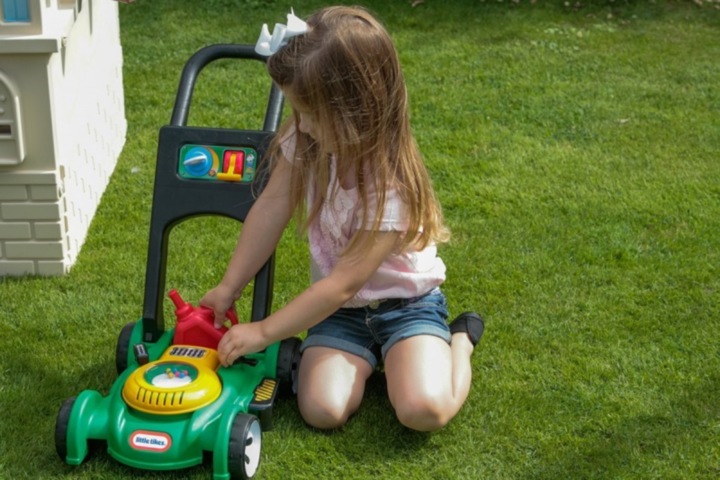 Ходунки каталка Газонокосарка Little tikes — фото 4