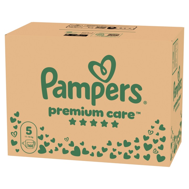 Pampers Premium Care 5, 160 шт., 11-16 кг Підгузки Місячний запас Плюс — фото 9