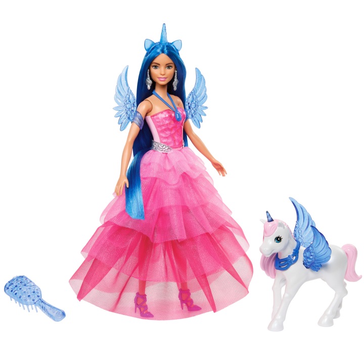 Barbie 65 Надихаючих Історії - Лялька і єдиноріг A Touch of Magic