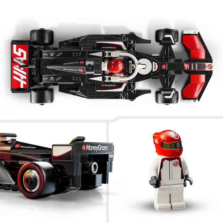 LEGO Speed Champions Болід F1 MoneyGram Haas Team VF-24 77250 — фото 5
