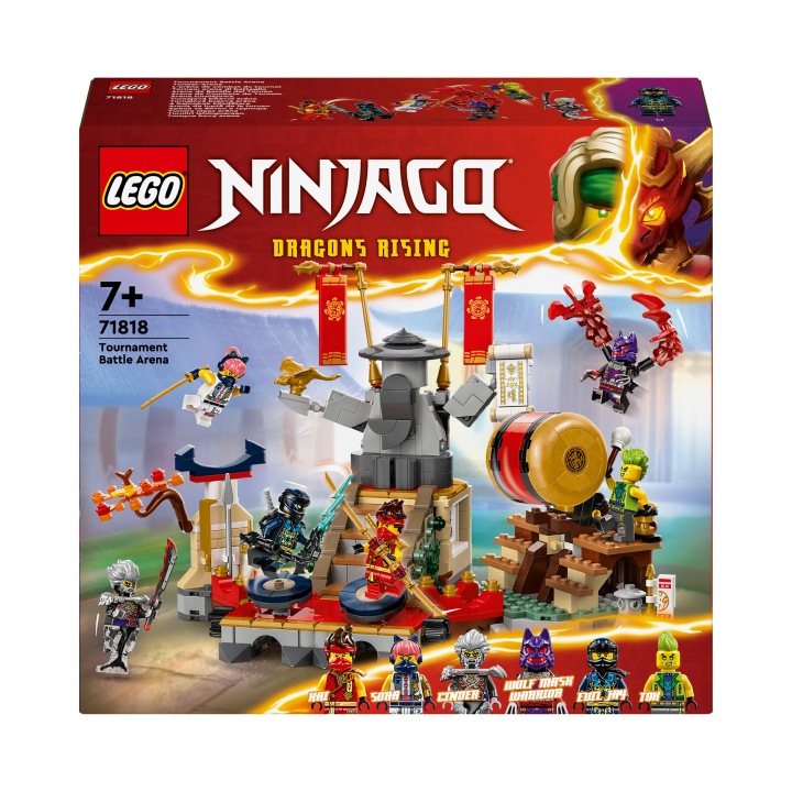Конструктор LEGO NINJAGO 71818 Арена турнірна 659 елементів — фото 12