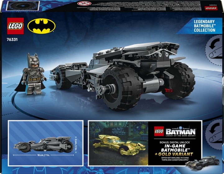 Конструктор LEGO DC Batman: Batmobile з фільму Batman v Superman 76331 — фото 8