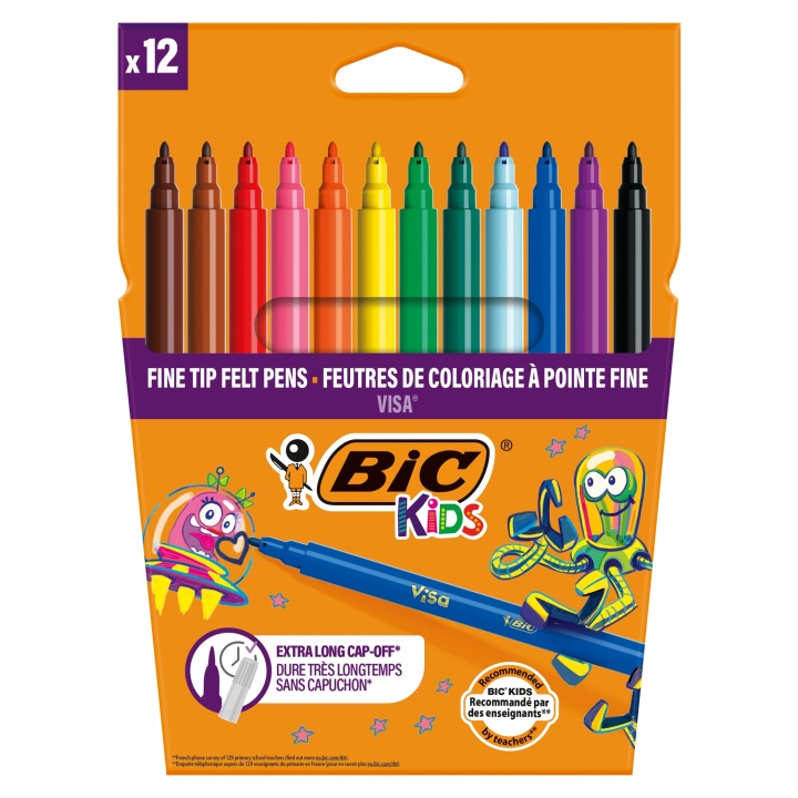 Фломастери BIC 12 шт. — фото 6