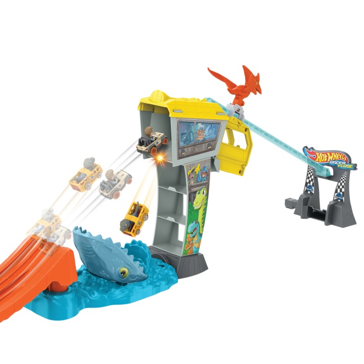 HOT WHEELS Racerverse Трек гоночний Jurassic World HTP12 — фото 10
