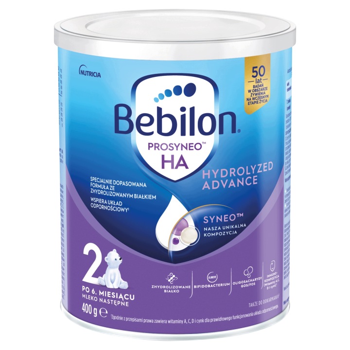 Коротка Дата Bebilon Prosyneo HA 2 молоко модиф. Гідролізований Advance 400 г — фото 2
