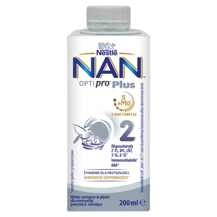 Молоко Nestle Nan Optipro Plus 2 рідина 200 мл — фото 4