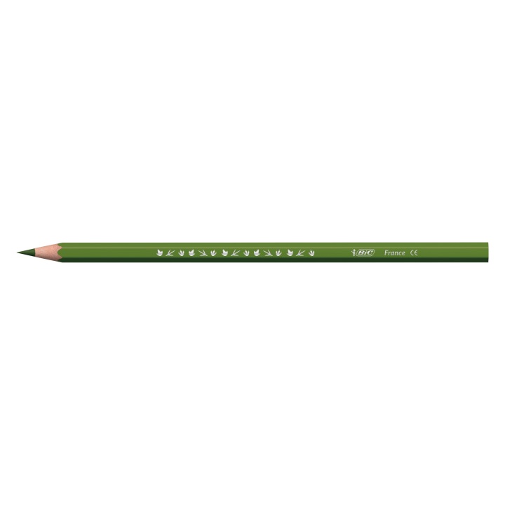 BIC KIDS TROPICOLORS кольорові олівці міцні для дітей безпечні 24 шт. — фото 15