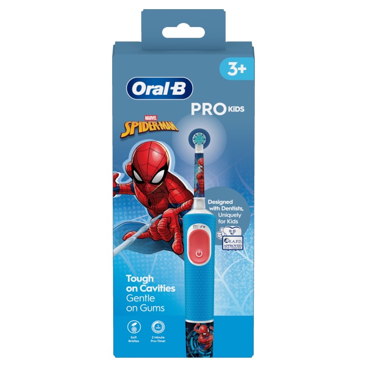 Щіточка електрична Oral-B Vitality Pro D103 Kids Spiderman — фото 11
