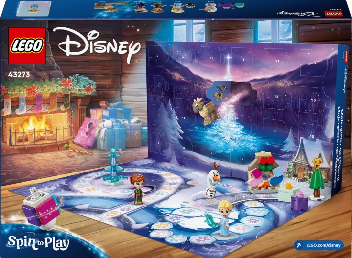 Конструктор LEGO Disney Крижане серце Календар адвентовий на 2025 років (43273) Різнокольоровий — фото 6