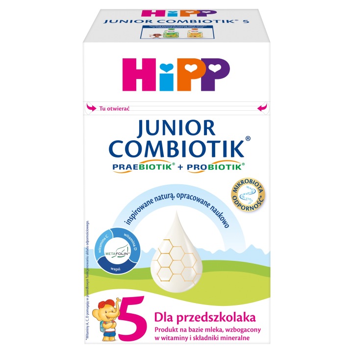 HIPP JUNIOR COMBIOTIK 5 продукт на основі молока для дошкільника 550 г