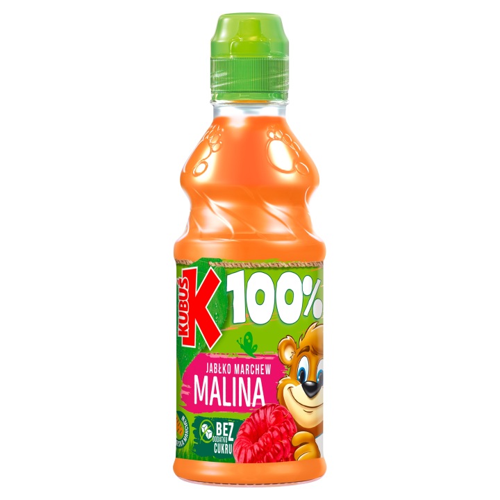 KUBUŚ 100% Сік Малина Морква Яблуко 300 мл