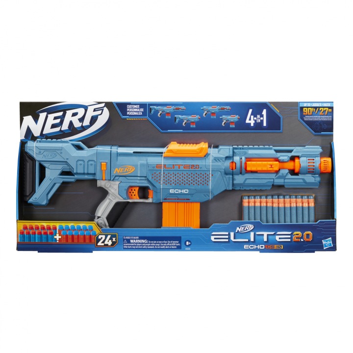 NERF ELITE 2.0 E9533 пускова установка Echo CS-10 + 24 стрілки
