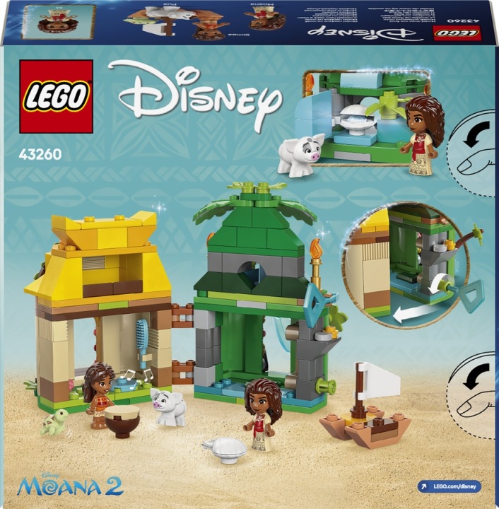 LEGO Disney Princess Гри Ваяни на острові 43260 — фото 13