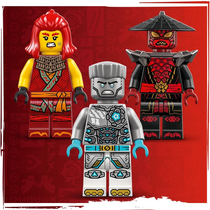 LEGO NINJAGO Робот у броні бойової Zane’a 71827 — фото 10