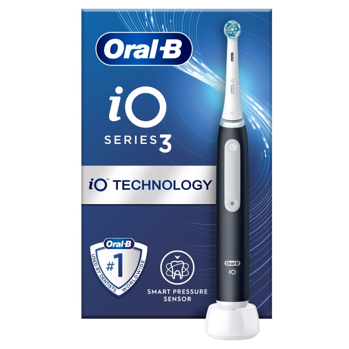 Електрична щіточка магнітна для зубів ORAL-B IO серія 3N чорна — фото 4