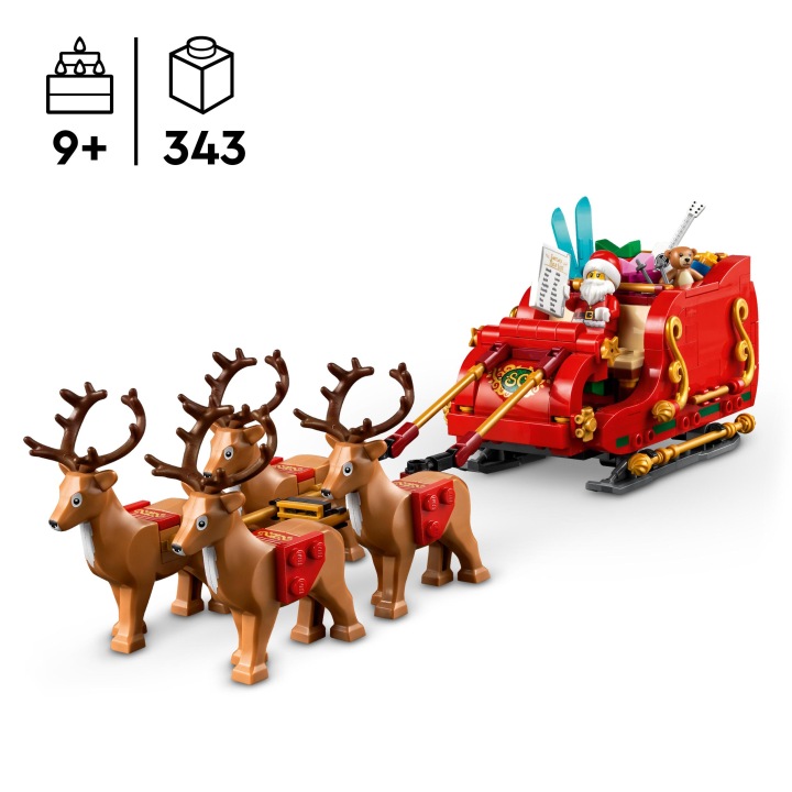 LEGO 40499 сани святого миколая — фото 9