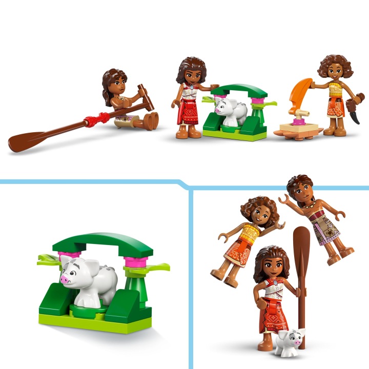 LEGO Disney 43270 Каякова пригода Ваяни (виставковий) — фото 8