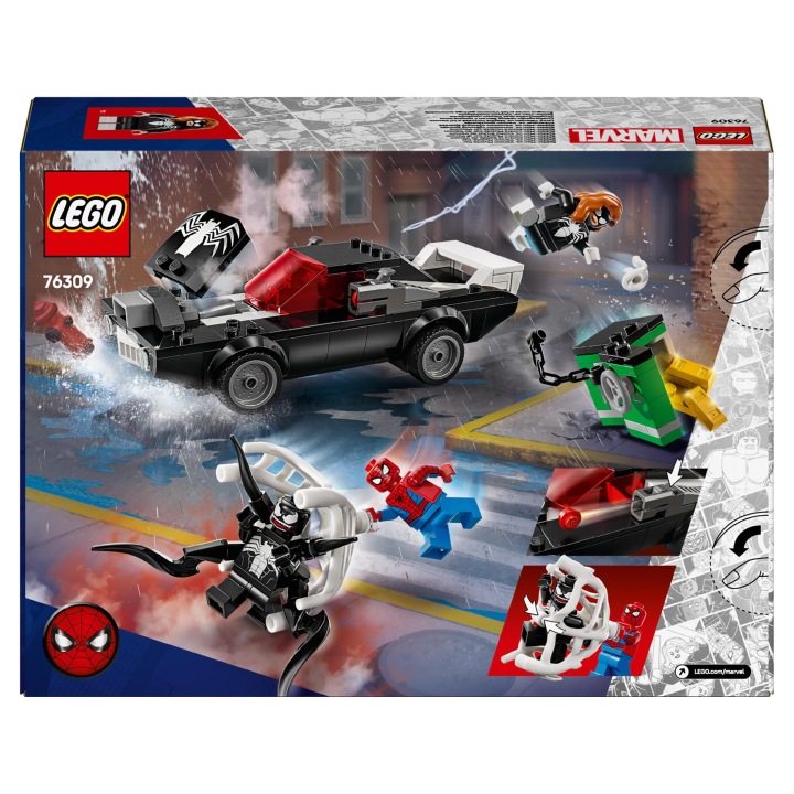 LEGO Marvel Spider-Man ножний muscle car Venoma 76309 — фото 8
