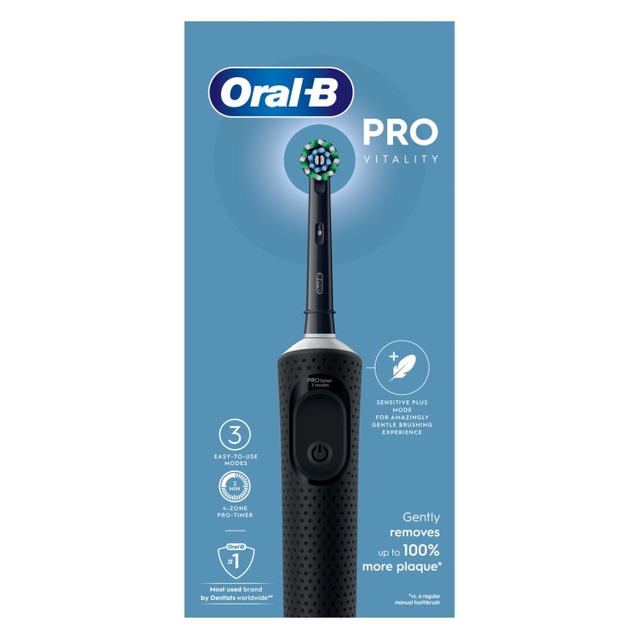Щіточка електрична для зубів ORAL-B PRO D103 CLEAN чорний + чохол — фото 13