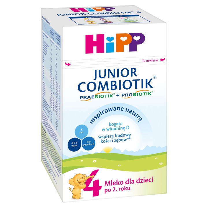 HIPP 4 біо COMBIOTIK молоко для дітей після 2r. 550 г — фото 9