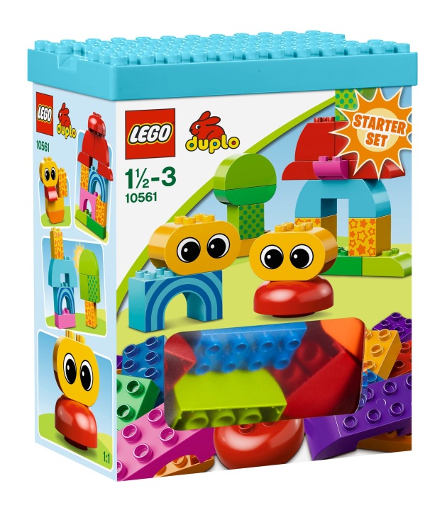 Lego Duplo - Мікс Деталей для будування + пластина підлога Zestaw kreatywny (вживаний)
