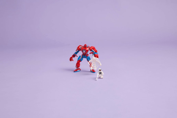 Конструктор LEGO 76308 Marvel Робот Spider-man ножний Anti-Venom 107 ел. — фото 10