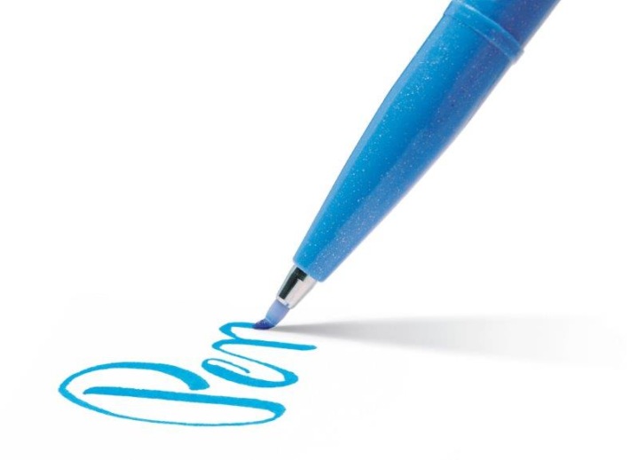 Набір Pentel фломастери для каліграфії 4 шт. + Уроки Летерингу — фото 5