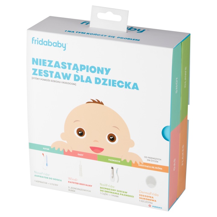 Аспіратор Windi Кусачки Для Нігтів Мочалка 4 в 1 Fridababy Набір Для Дитини — фото 4