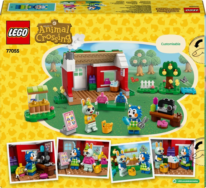 LEGO Animal Crossing 77055 Able Sisters І Магазин Одягу — фото 8