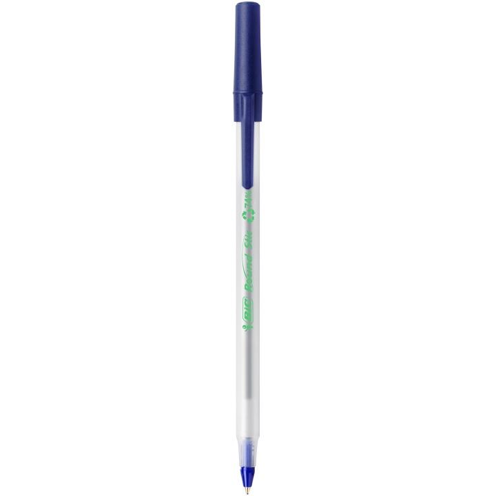 Ручка Еко ROUND STIC синій BIC — фото 2