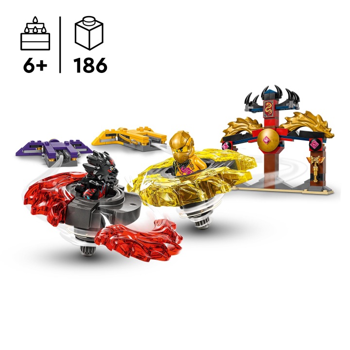 Конструктор LEGO NINJAGO 71826 драконяче SPINJITZU — фото 4