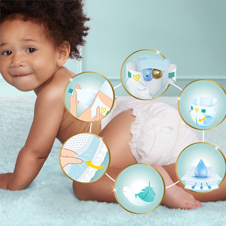 Pampers Premium Care Підгузки розмір 6, 13+ кг, 38 шт. — фото 4