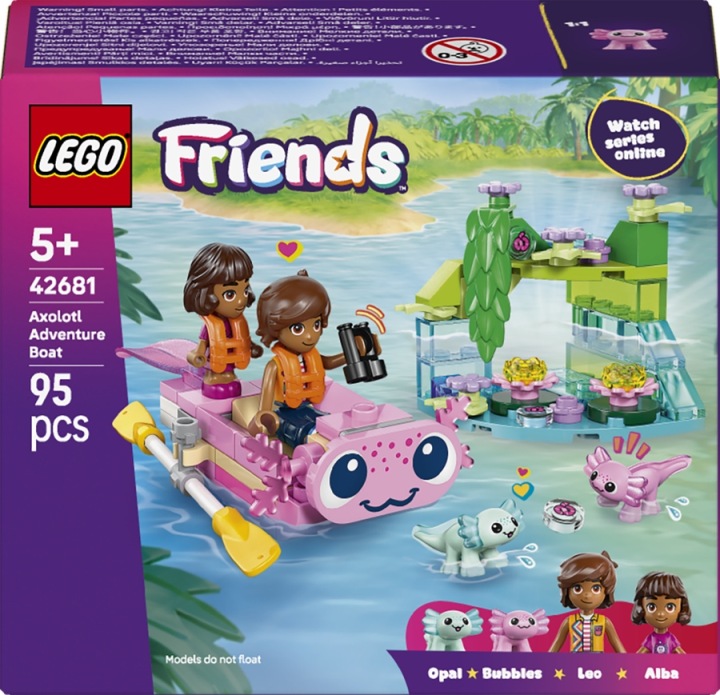 LEGO Friends Пригода на аксолотль човнів 42681 — фото 10