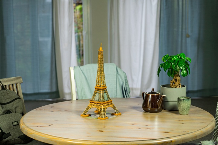 Пазли 3D Ravensburger Вежа Ейфелева 224 елементів 18 x 18 x 44 см (новий з дефектом) — фото 9