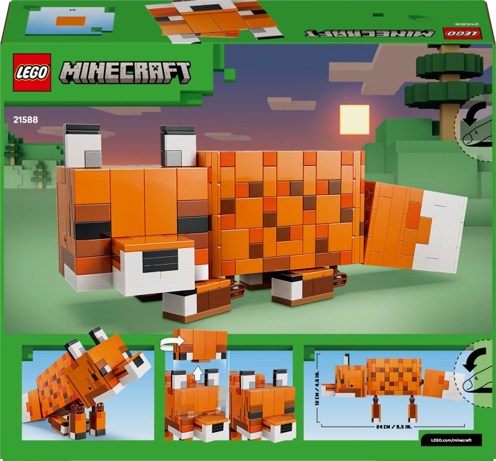 Уцінка LEGO Minecraft 21588 Лисиця — фото 7