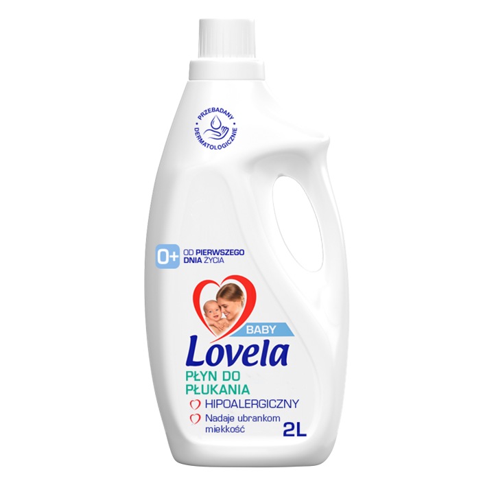 Lovela Baby гіпоалергенна рідина для полоскання тканин для дітей немовлят 2 л — фото 3