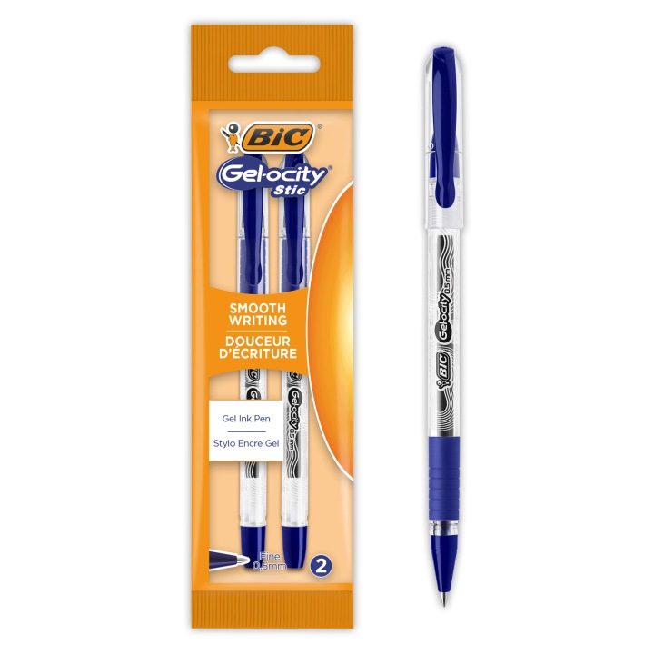 Ручка гелева Синя BIC Gelocity Quick — фото 10